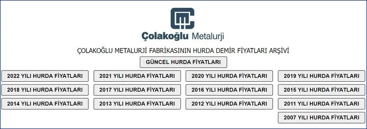 bimel metal özel üyelik fiyat arşivlerine ulaşabilme